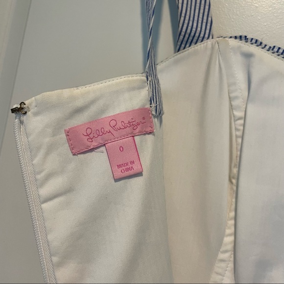 Lilly Pulitzer Seersucker Dress - Picture 3 of 7